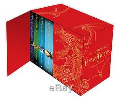 Harry Potter Hardcover Books 1-7 Complete Series UK Edition Collectors Boxed Set