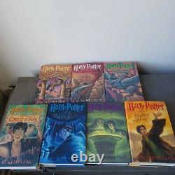Harry Potter Hardcover Books Complete Set, 3 First Editions