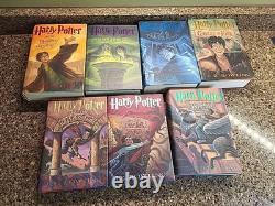 Harry Potter Hardcover Books Complete set 1st American Edition J K Rowling