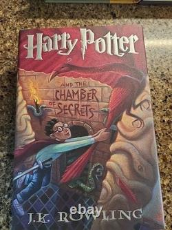 Harry Potter Hardcover Books Complete set 1st American Edition J K Rowling