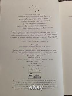 Harry Potter Hardcover Books Complete set 1st American Edition J K Rowling