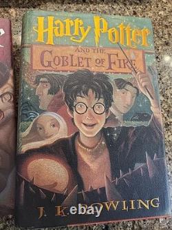 Harry Potter Hardcover Books Complete set 1st American Edition J K Rowling