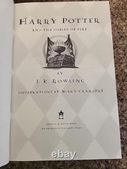 Harry Potter Hardcover Books Complete set 1st American Edition J K Rowling