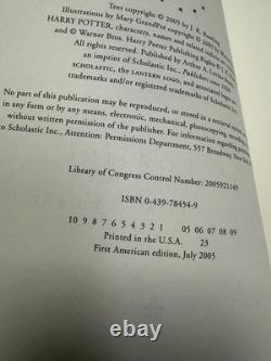 Harry Potter Hardcover Books Set 1-7 JK Rowling 4 First American Editions READ