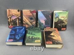 Harry Potter Hardcover Boxed Set Books 1-7 J. K. Rowling Truck Complete Bundle