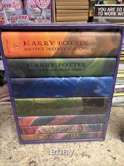 Harry Potter Hardcover Boxed Set Plus Complete Dvd Series CAT LADY