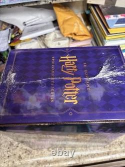 Harry Potter Hardcover Boxed Set Plus Complete Dvd Series CAT LADY