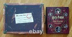 Harry Potter Hardcover Collectible Chest Box Complete Set + Film Wizardry book