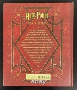 Harry Potter Hardcover Collectible Chest Box Complete Set + Film Wizardry book