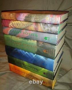 Harry Potter Hardcover Complete Book Set First American Edition/3 first prints