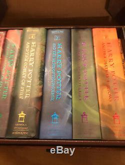 Harry Potter Hardcover Complete Box Set in Trunk Volume 1-7 Books & Beedle Bard