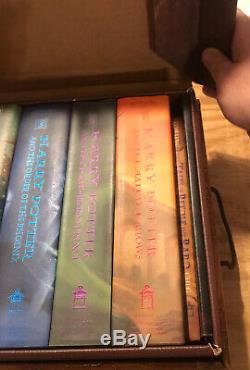 Harry Potter Hardcover Complete Box Set in Trunk Volume 1-7 Books & Beedle Bard