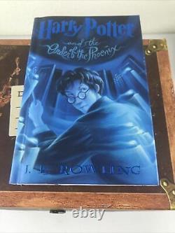 Harry Potter Hardcover Complete Collection Boxed Set Books 1-7 in Chest