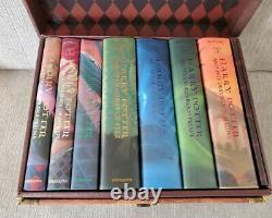 Harry Potter Hardcover Complete Collection Boxed Set Books 1-7 in Chest/Trunk