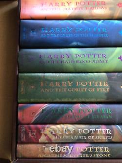 Harry Potter Hardcover Complete Collection Boxed Set Books 1-7 in Chest/Trunk