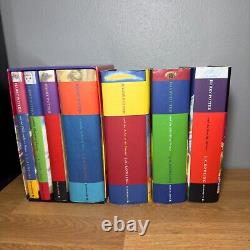 Harry Potter Hardcover Complete Set 1 2 3 4 5 6 7 Bloomsbury Lot J K Rowling hc