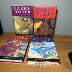 Harry Potter Hardcover Complete Set 1 2 3 4 5 6 7 Bloomsbury Lot J K Rowling hc