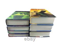 Harry Potter Hardcover Complete Set 1st American Edition 2 Books Are 1st Print