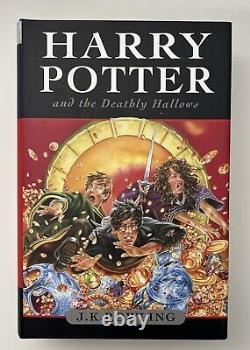 Harry Potter Hardcover Complete Set 7 Bloomsbury Raincoast First Editions