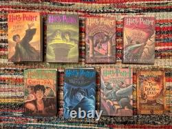 Harry Potter Hardcover First Edition Set 1-7 Beedle Bard Matching First Prints