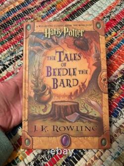 Harry Potter Hardcover First Edition Set 1-7 Beedle Bard Matching First Prints