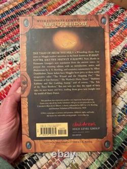 Harry Potter Hardcover First Edition Set 1-7 Beedle Bard Matching First Prints