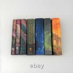 Harry Potter Hardcover Set Complete Books 1-7 First American Edition JK Rowling