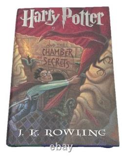 Harry Potter Hardcover Set Complete Books 1-7 First American Edition JK Rowling