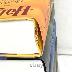 Harry Potter Hardcover Set Complete Books 1-7 First American Editions JK Rowling