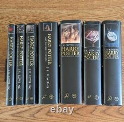Harry Potter Hardcover complete box set. UK adult edition. SEE DESCRIPTION