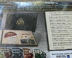 Harry Potter Hogwarts Collection (Blu-ray+DVD, 31-Disc Set, 8-Film/Movies) SEALED