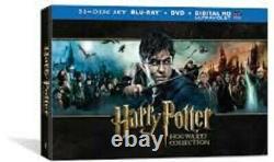 Harry Potter Hogwarts Collection(UK, Region Free, 3D+Blu-ray+DVD, 8-Film/Movies)NEW