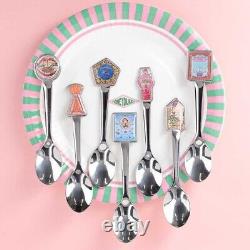 Harry Potter Honeydukes Tea Spoon Collection Complete 8 Set Japan Limited