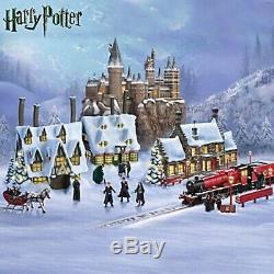 Harry Potter Illuminated Christmas Village 8 Piece Complete Collection
