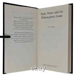 Harry Potter J K ROWLING Complete UK Adult Hardback Set FIRST EDITION Rare (7)