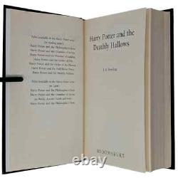 Harry Potter J K ROWLING Complete UK Adult Hardback Set FIRST EDITION Rare (7)