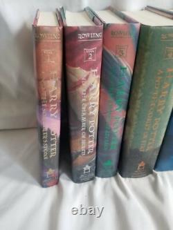Harry Potter J. K. Rowling Complete Hardcover Set Books 1-7 Set First US Edition