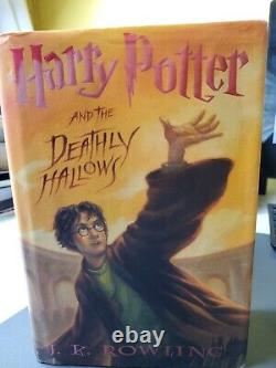 Harry Potter- J. K. Rowling- Hardcover Complete 1st Edition Collection Volume 1-7