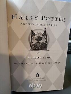 Harry Potter- J. K. Rowling- Hardcover Complete 1st Edition Collection Volume 1-7