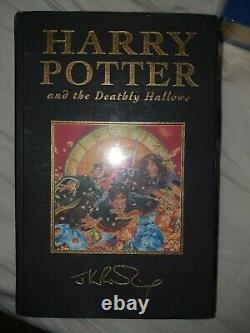 Harry Potter J K Rowling Signature Deluxe complete set 7 books