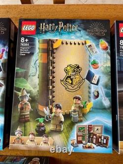 Harry Potter LEGO Hogwarts Moment complete collection w Book of Monsters 30628