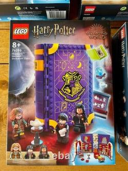 Harry Potter LEGO Hogwarts Moment complete collection w Book of Monsters 30628