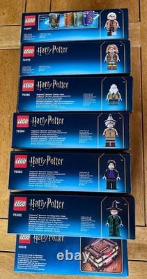 Harry Potter LEGO Hogwarts Moment complete collection w Book of Monsters 30628