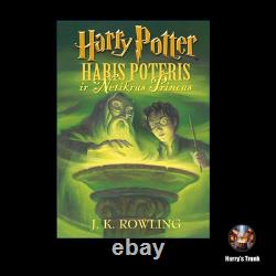 Harry Potter Lithuanian Classic Edition, Complete Series 1-7- Hardcover New