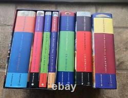 Harry Potter Lot Complete Set of 7 Hardcovers Bloomsbury Raincoast Editions