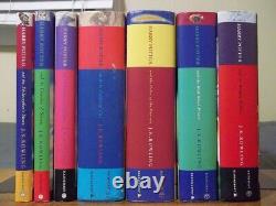 Harry Potter Lot Complete Set of 7 Hardcovers Bloomsbury Raincoast Editions