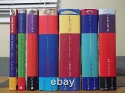 Harry Potter Lot Complete Set of 7 Hardcovers Bloomsbury Raincoast Editions