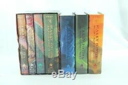 Harry Potter Lot of 7 Books Complete Hardcover Book Set with Dust Jackets