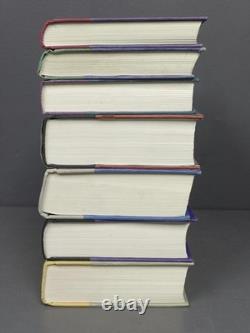 Harry Potter Lot of 7 Complete Hardcover Book Set J. K. Rowling with Dustjackets A