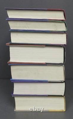 Harry Potter Lot of 7 Complete Hardcover Book Set J. K. Rowling with Dustjackets A